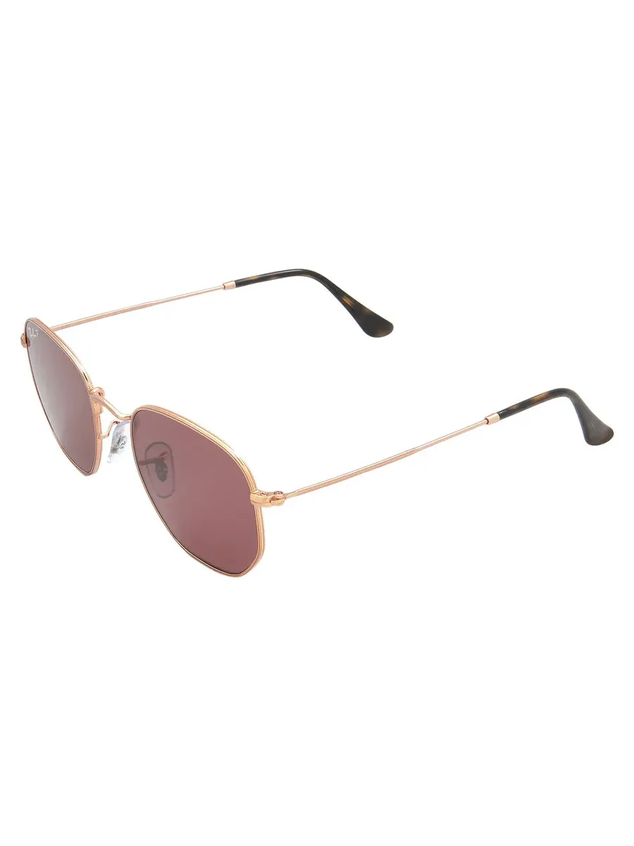 Солнцезащитные очки Ray Ban RB3548N 9202AF 51 с поляризационными фиолетовыми неправильными — изображение 4 из 5