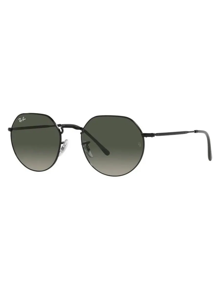 Солнцезащитные очки Ray Ban Jack Grey Gradient неправильной формы унисекс RB3565 002/71 51 Ray-Ban