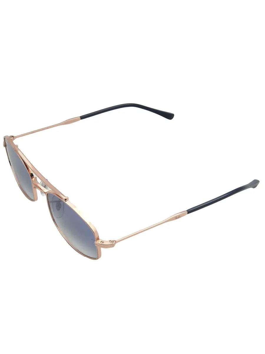 Солнцезащитные очки Ray Ban Light Blue Gradient Oval унисекс RB3719 92623F 51 Ray-Ban — изображение 5 из 6