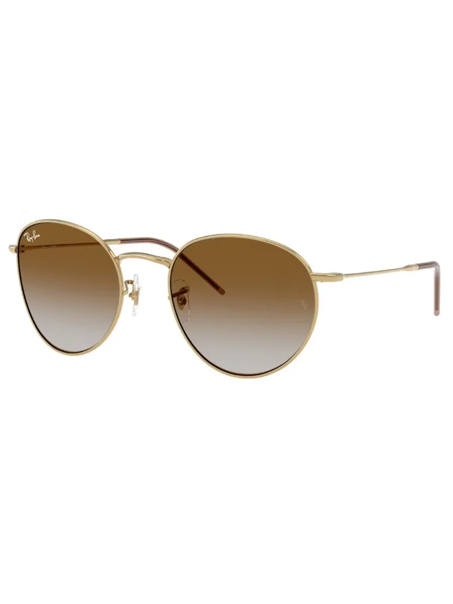 Солнцезащитные очки Ray Ban ROUND REVERSE Brown Gradient круглыe унисекс RBR0103S 001/CB 55 Ray-Ban