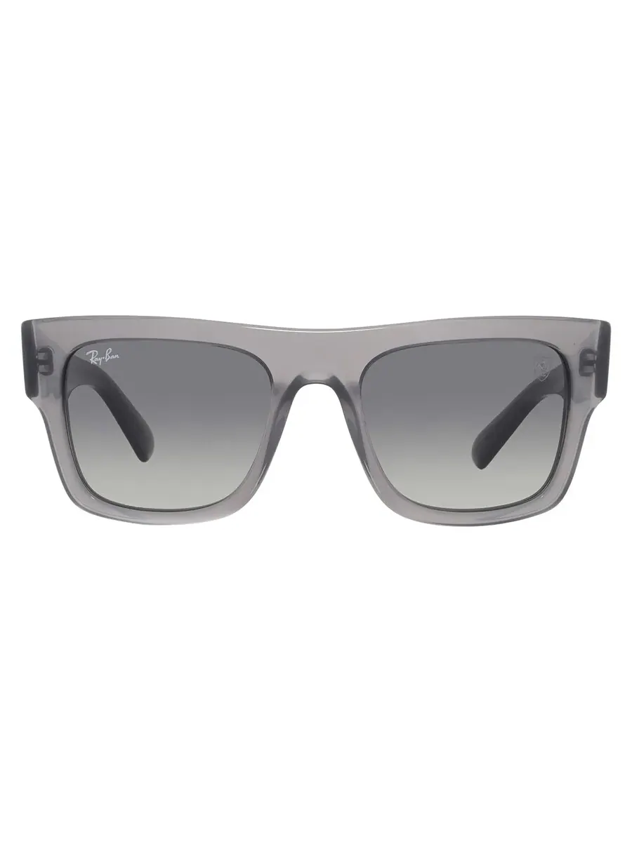 Солнцезащитные очки Ray Ban Scuderia Ferrari серые градиентные квадратные унисекс RB2217M F70411 53