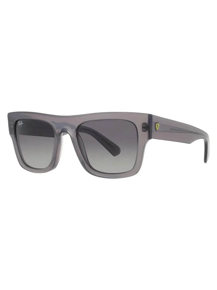 Солнцезащитные очки Ray Ban Scuderia Ferrari серые градиентные квадратные унисекс RB2217M F70411 53 — изображение 2 из 5