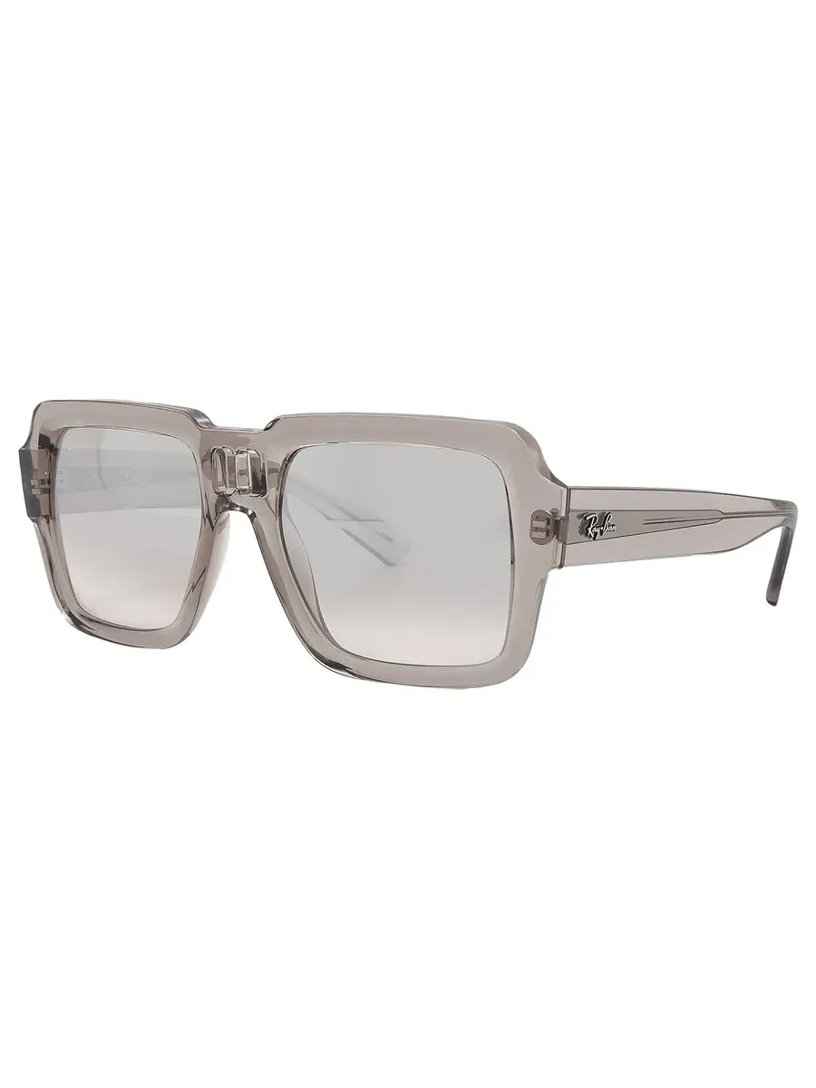 Солнцезащитные очки Ray Ban Magellan Bio Based Silver/Brown Gradient Mirror Square Unisex RB4408 — изображение 3 из 6