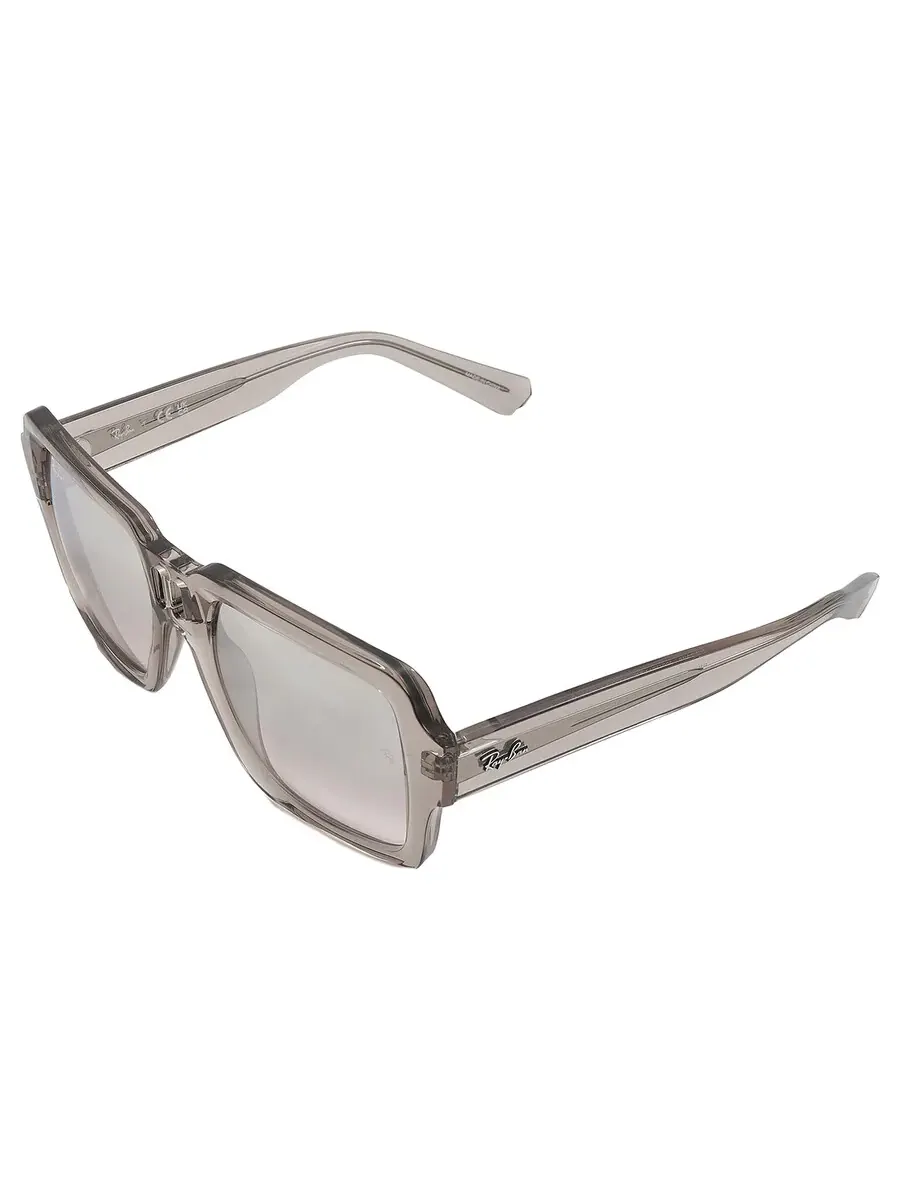 Солнцезащитные очки Ray Ban Magellan Bio Based Silver/Brown Gradient Mirror Square Unisex RB4408 — изображение 5 из 6