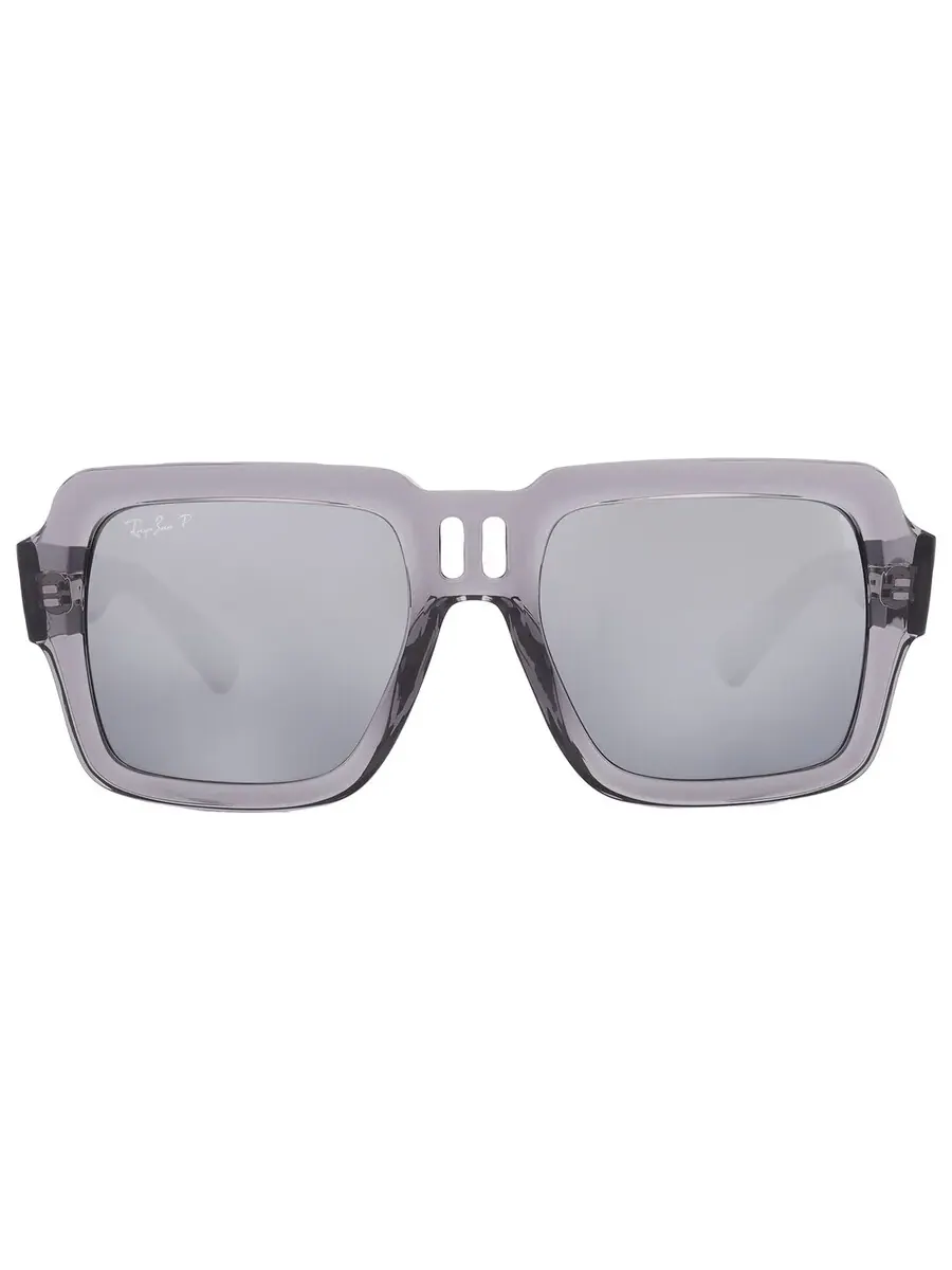 Солнцезащитные очки Ray Ban Magellan Bio Based поляризованные серые с зеркальным градиентом