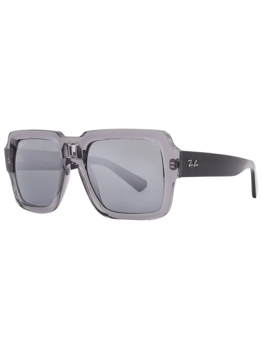 Солнцезащитные очки Ray Ban Magellan Bio Based поляризованные серые с зеркальным градиентом — изображение 3 из 6, серый
