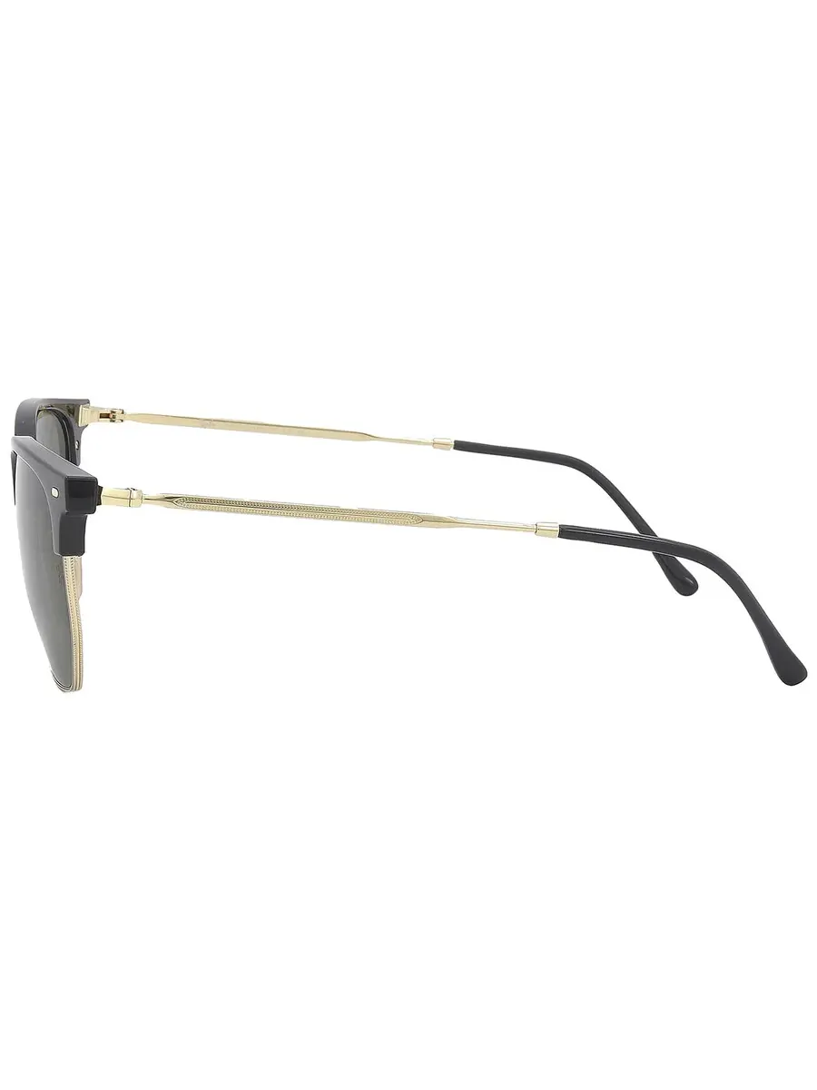 Солнцезащитные очки Ray Ban New Clubmaster Green унисекс RB4416 601/31 53 Ray-Ban — изображение 3 из 6, черный