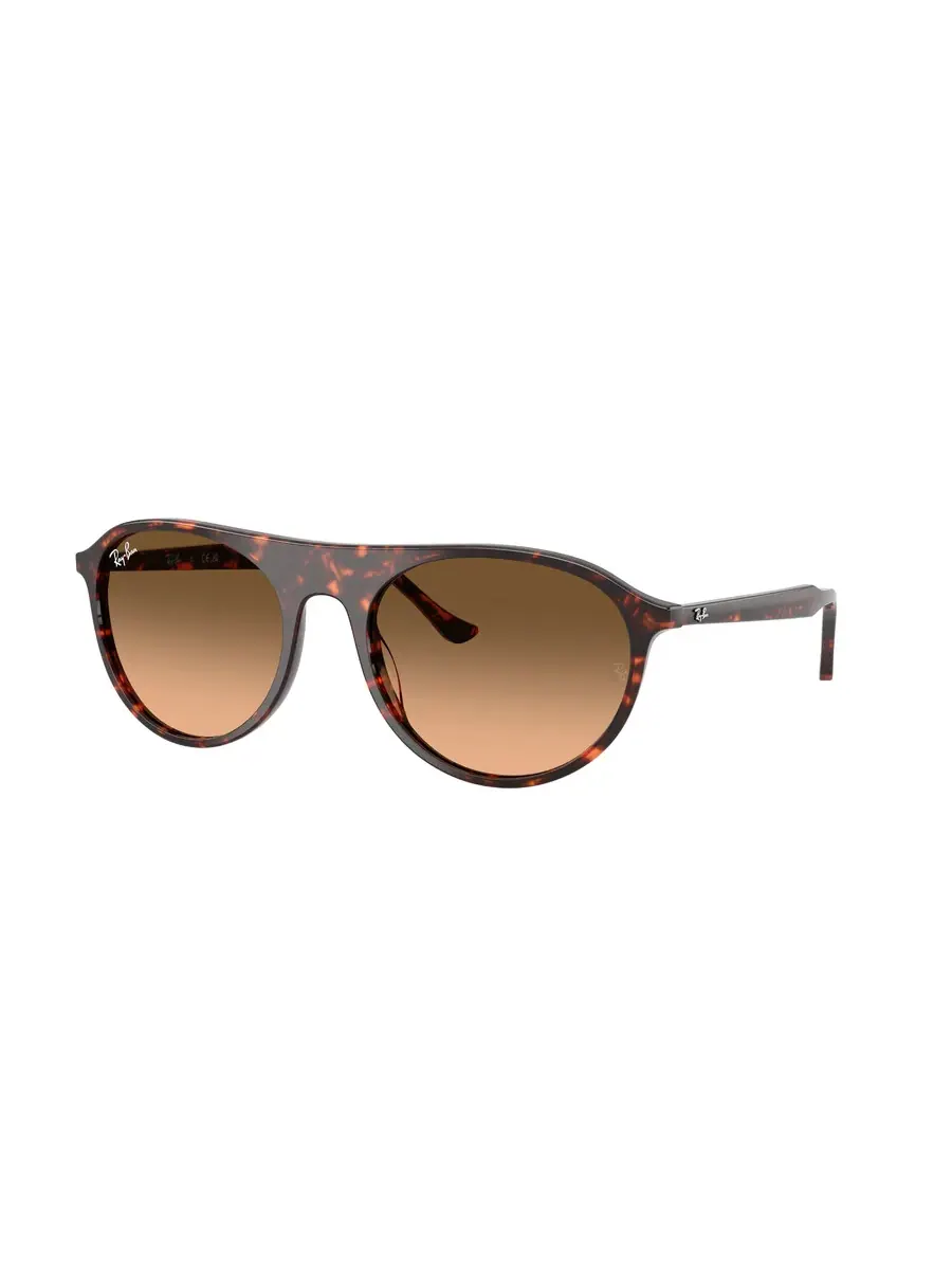 Солнцезащитные очки Ray Ban Pink Gradient Black Square унисекс RB2215 14293B 59 Ray-Ban