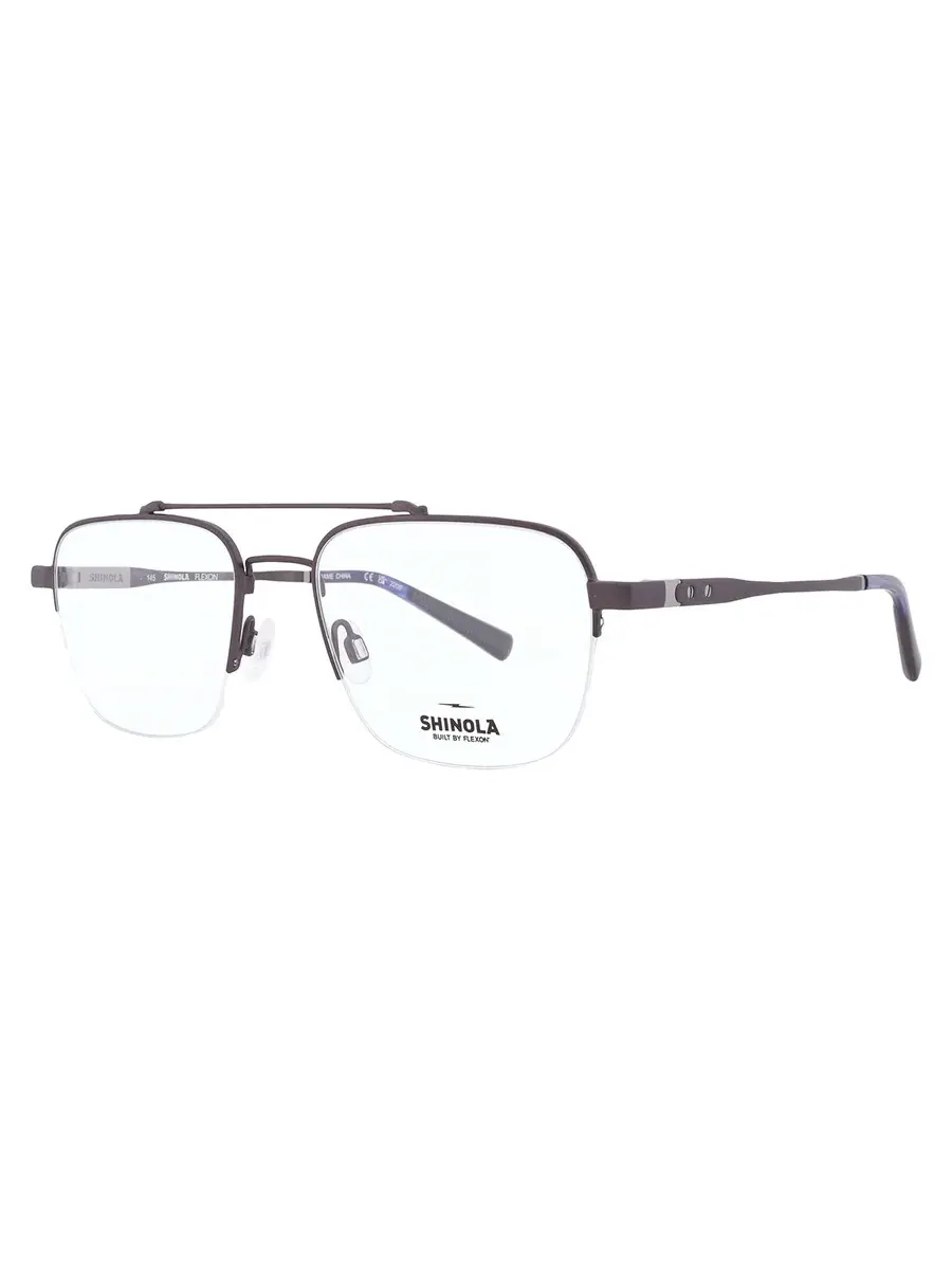 Мужские очки Shinola Demo Navigator SH21000 070 52 — изображение 2 из 4, серый