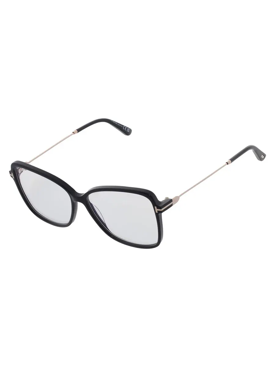 Женские очки Tom Ford Blue Light Block Browline FT5953-B 001 55 — 3