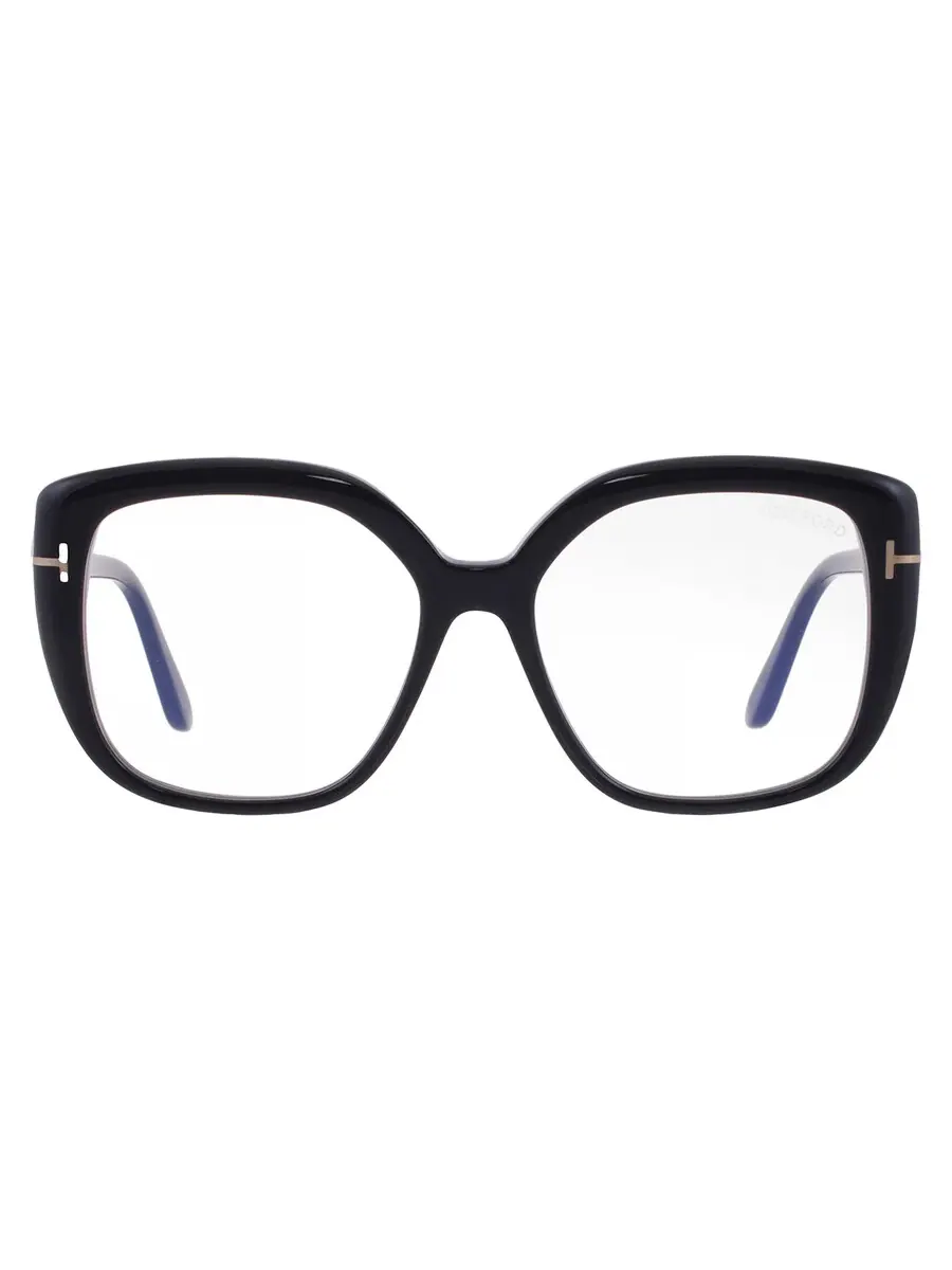Женские очки Tom Ford Blue Light Block Butterfly FT6043-B 001 53