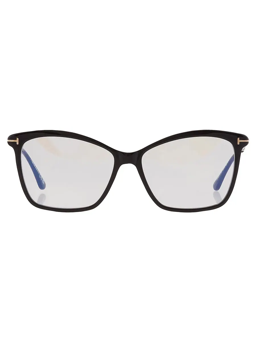 Женские очки Tom Ford Blue Light Block Cat Eye FT5687-B 001 56
