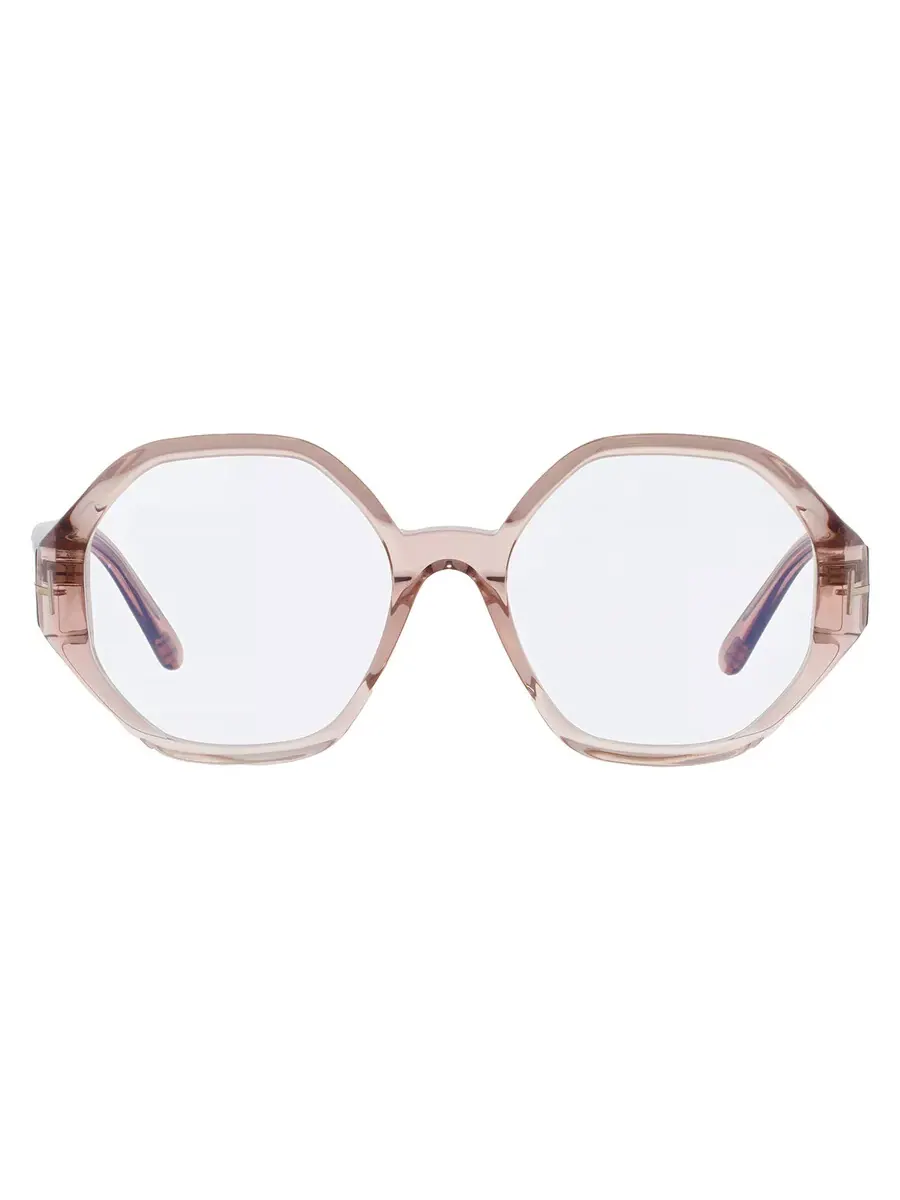 Женские очки Tom Ford Blue Light Block Geometric FT5967-B 072 53