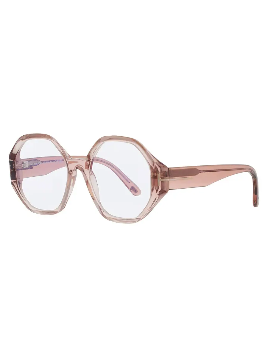 Женские очки Tom Ford Blue Light Block Geometric FT5967-B 072 53 — 2