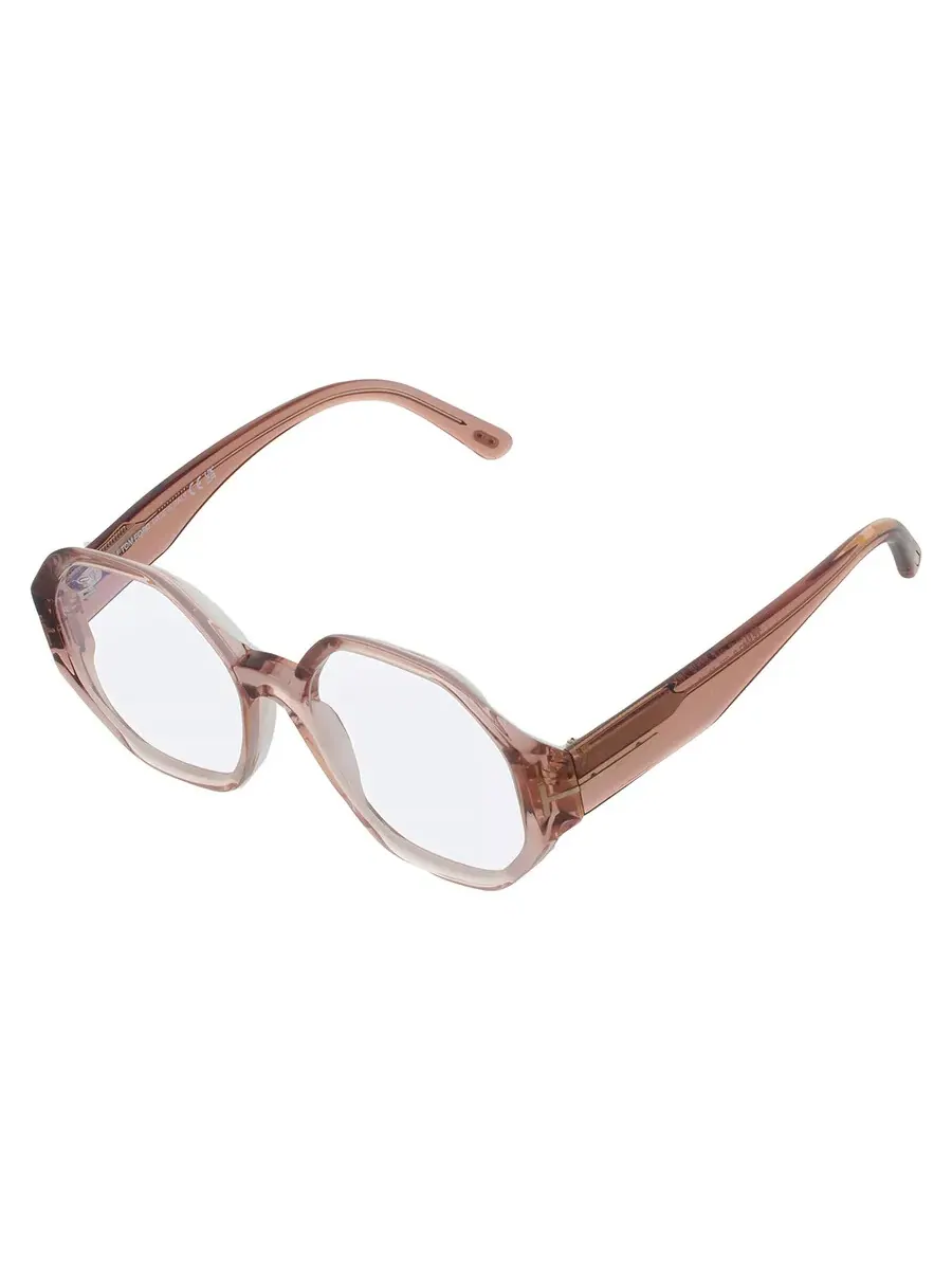 Женские очки Tom Ford Blue Light Block Geometric FT5967-B 072 53 — 3