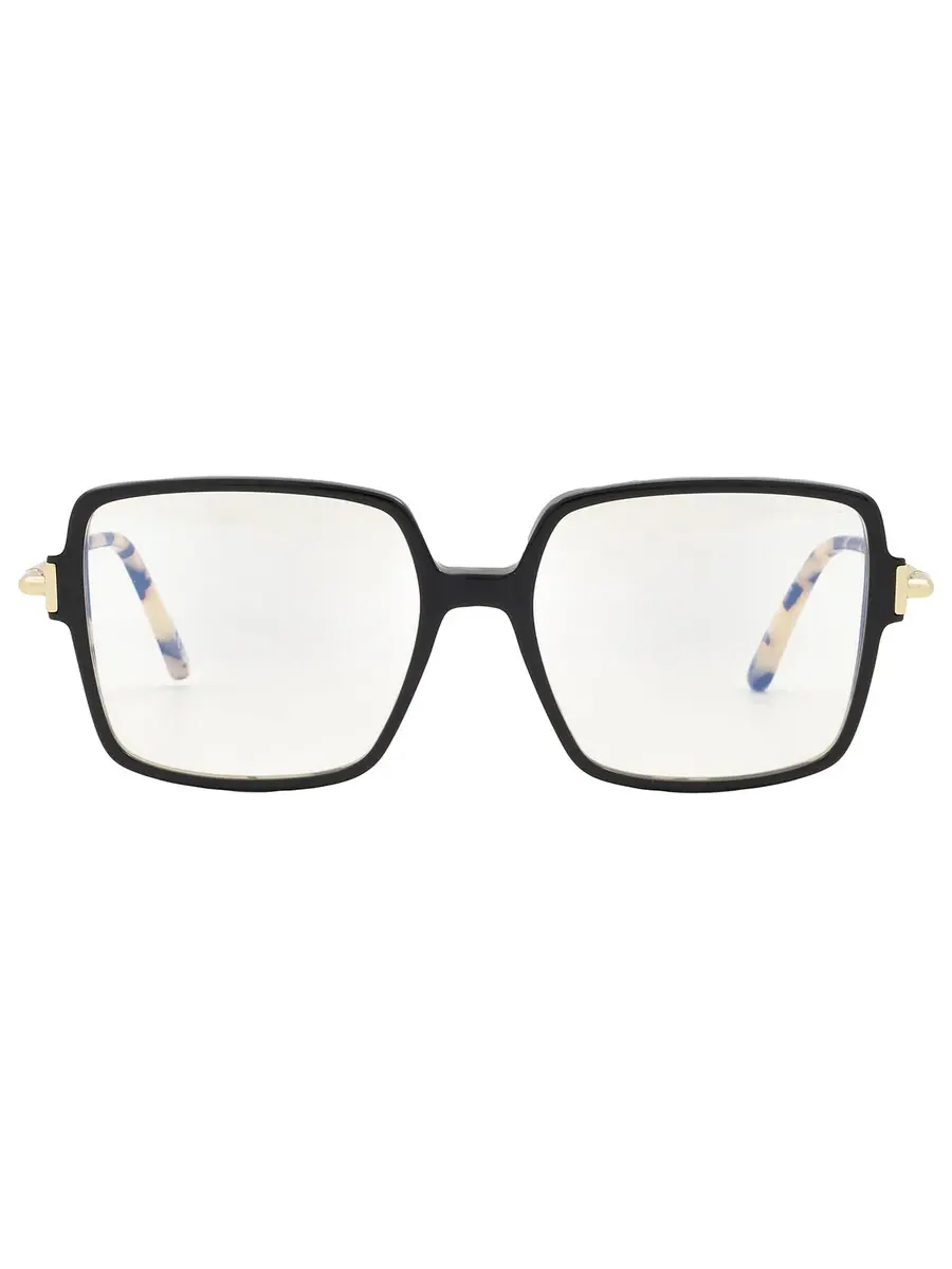 Женские очки Tom Ford Blue Light Block квадратные FT5915-B 005 53