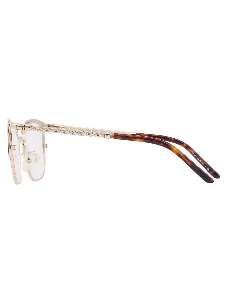 Женские очки Tory Burch Demo Cat Eye TY1076 3357 53 — 4