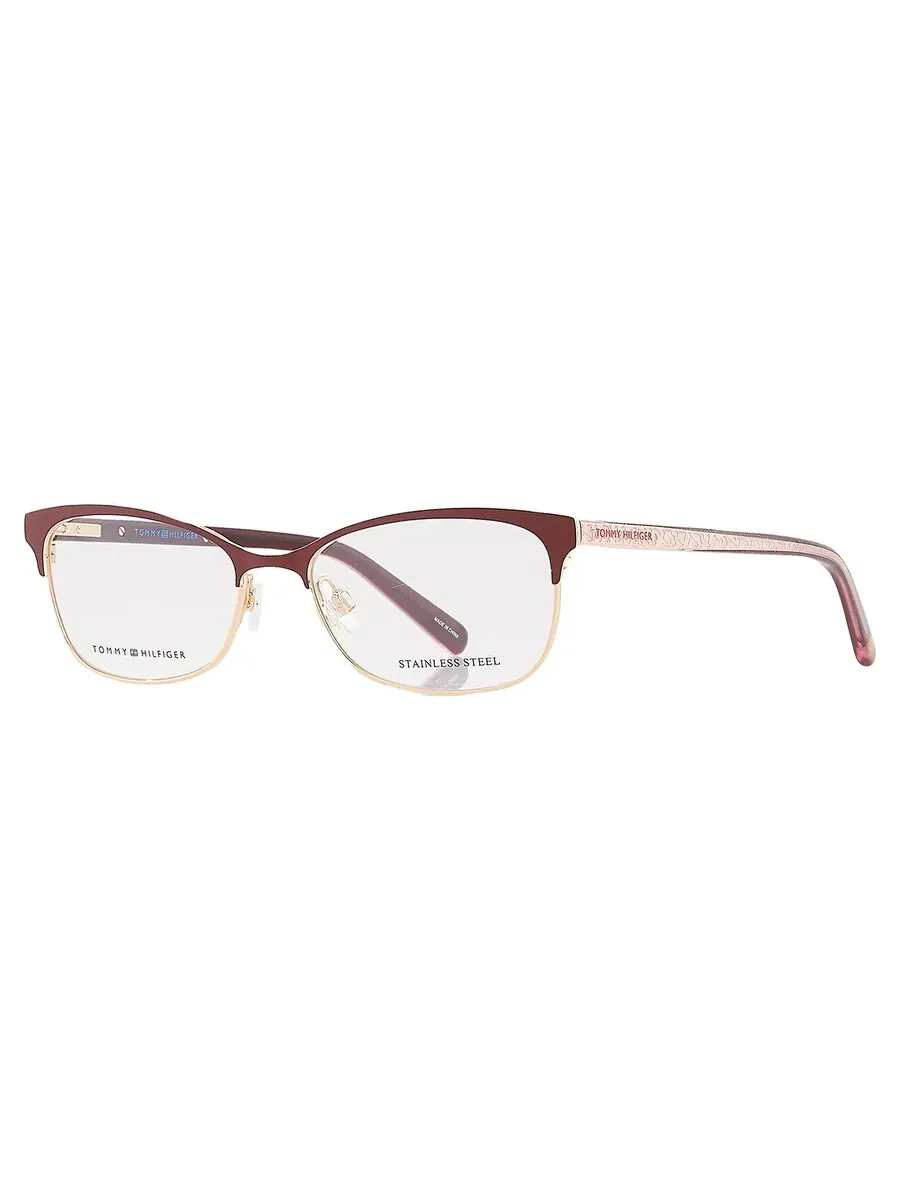 Женские очки Tommy Hilfiger Demo Cat Eye TH 1777 0DXL 52 — 3