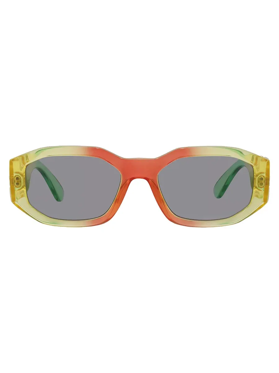 Мужские солнцезащитные очки Versace Grey Geometric VE4361 5530/1 53