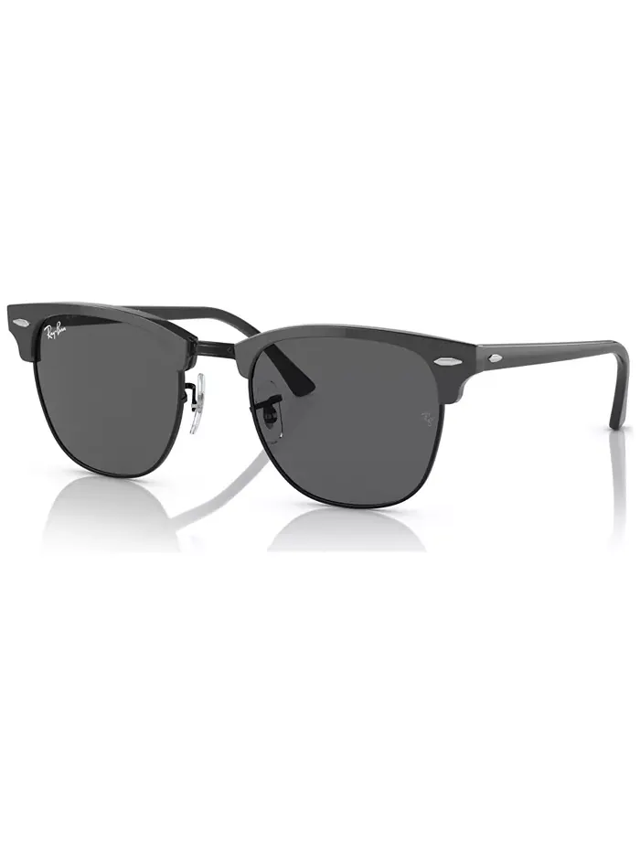 Солнцезащитные очки, RB3016 CLUBMASTER Ray-Ban — изображение 1 из 5, серый черный