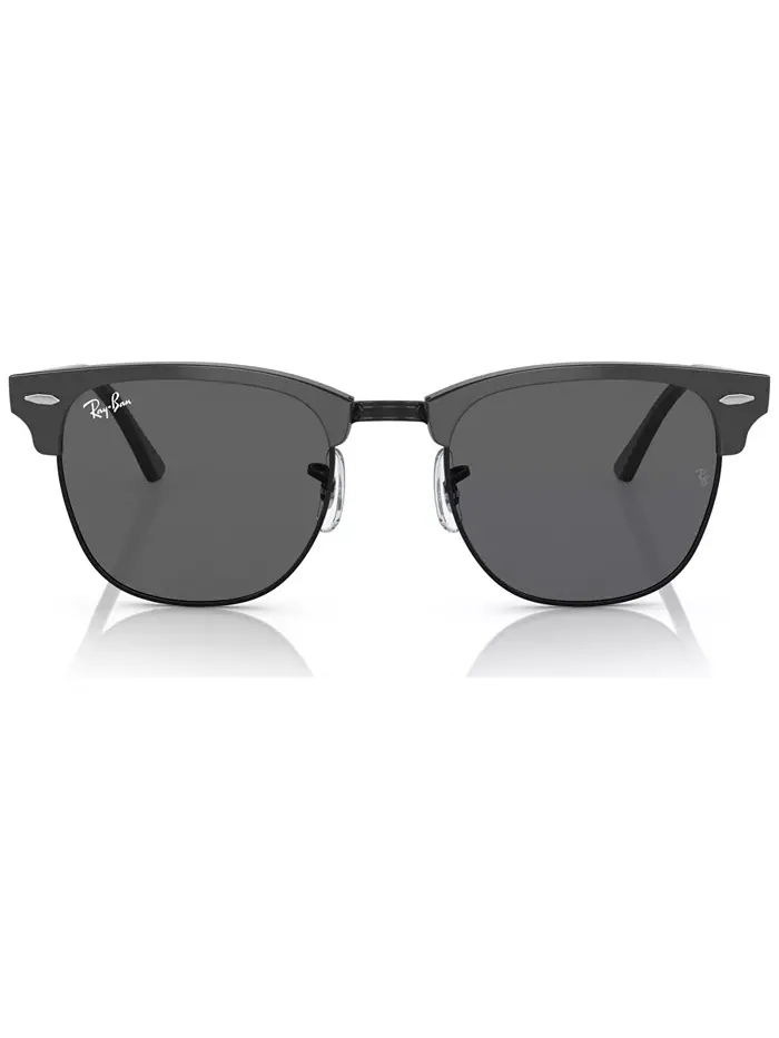 Солнцезащитные очки, RB3016 CLUBMASTER Ray-Ban — изображение 3 из 5, серый черный