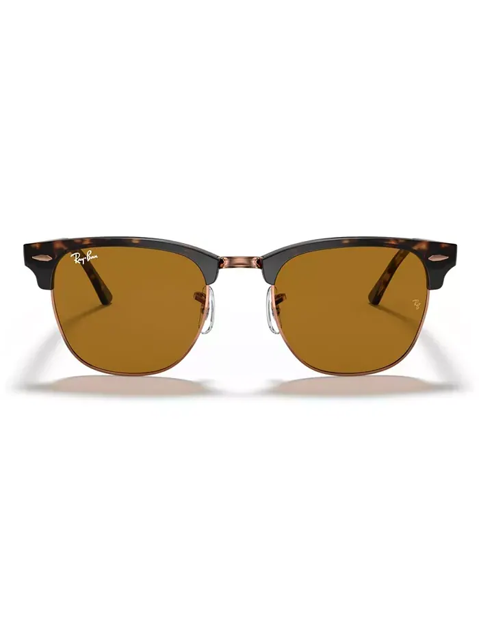 Солнцезащитные очки, RB3016 CLUBMASTER Ray-Ban — изображение 1 из 5, коричневый