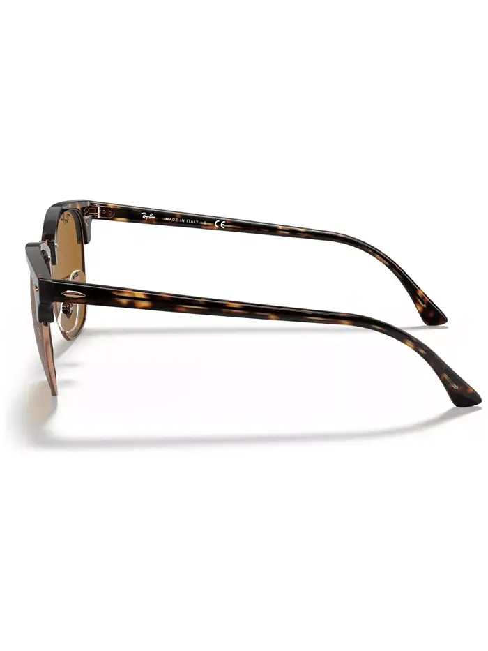 Солнцезащитные очки, RB3016 CLUBMASTER Ray-Ban — изображение 2 из 5, коричневый