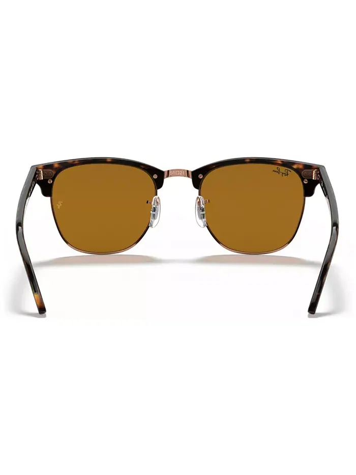 Солнцезащитные очки, RB3016 CLUBMASTER Ray-Ban — изображение 4 из 5, коричневый