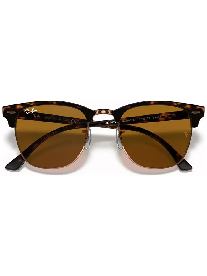 Солнцезащитные очки, RB3016 CLUBMASTER Ray-Ban — изображение 5 из 5, коричневый