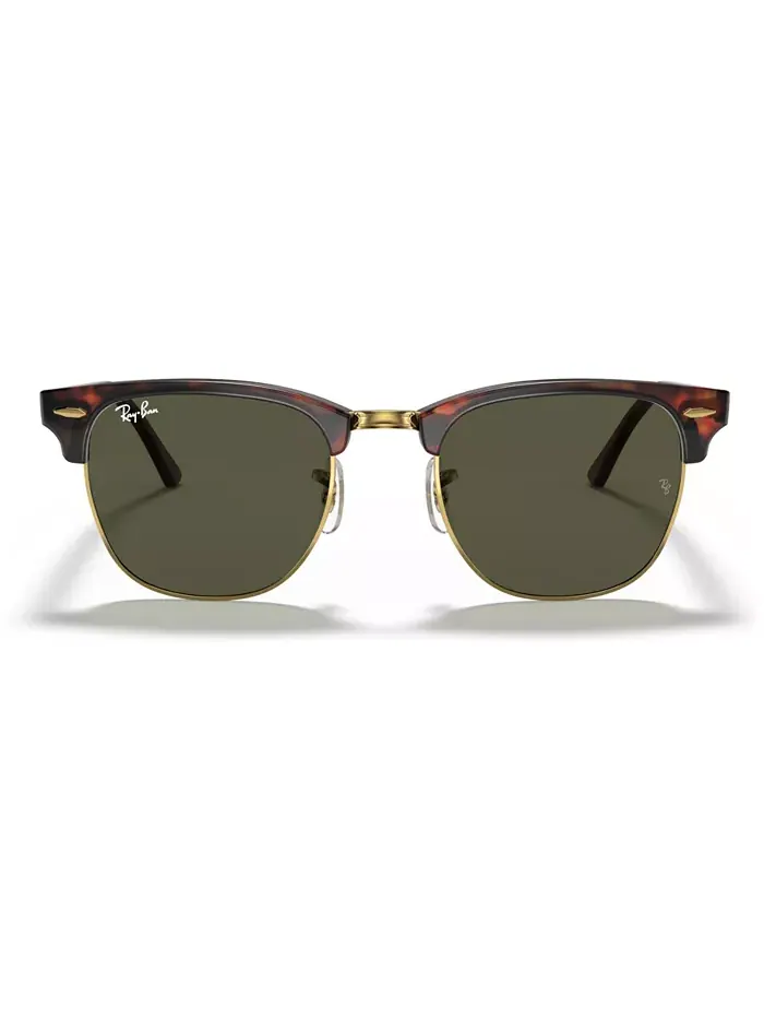 Солнцезащитные очки, RB3016 CLUBMASTER Ray-Ban — изображение 5 из 6, зеленый