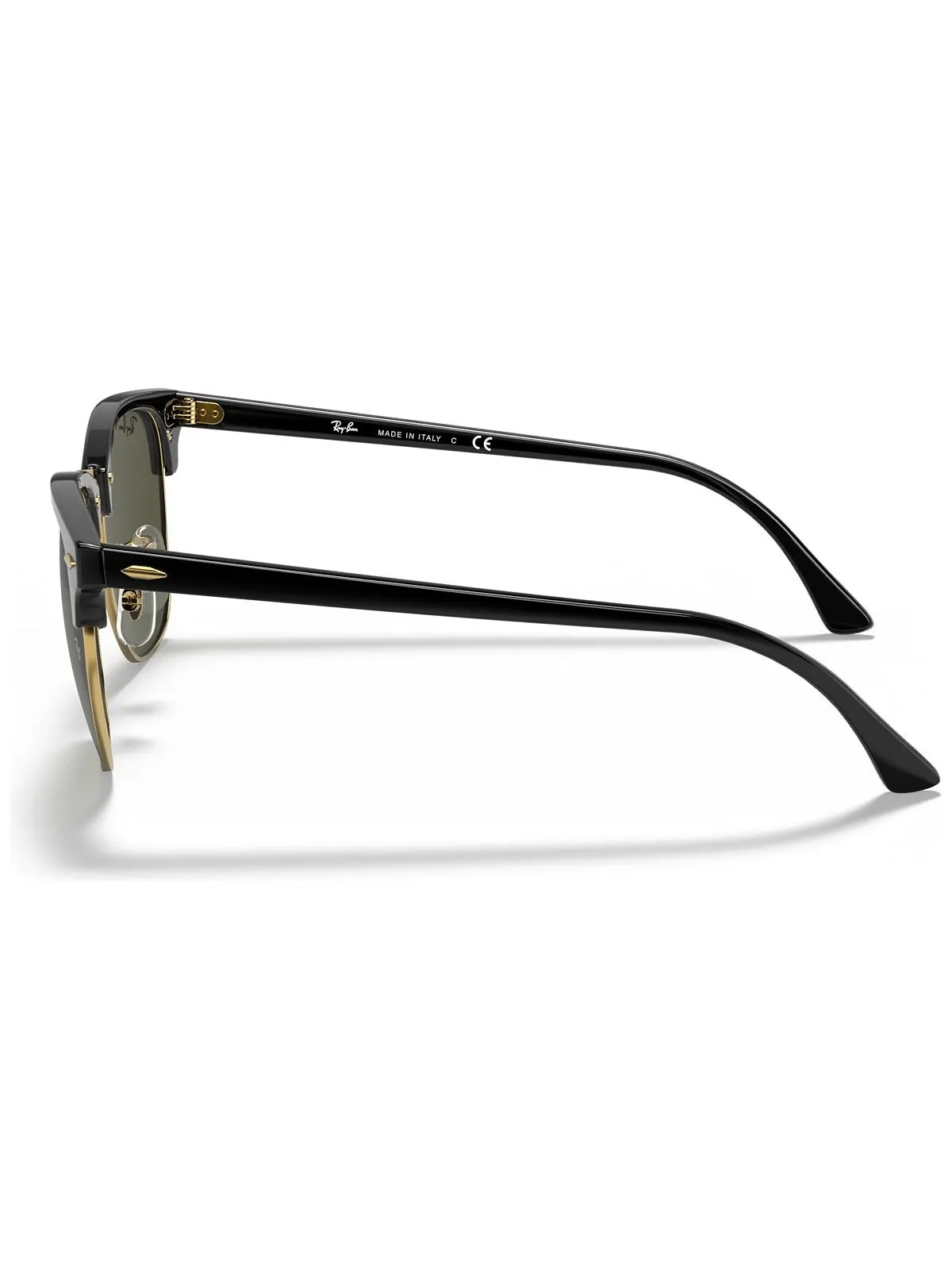 Солнцезащитные очки, RB3016 CLUBMASTER Ray-Ban — изображение 2 из 6, черный/зеленый