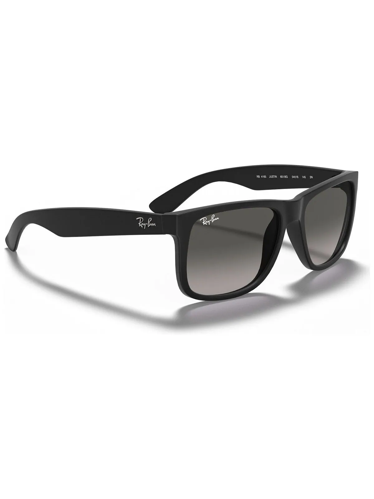 Солнцезащитные очки унисекс, RB4165 Justin с градиентом Ray-Ban — изображение 4 из 6, черный/серый