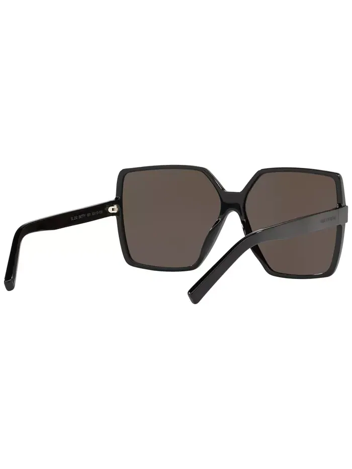 Женские солнцезащитные очки, SL 232 Betty Saint Laurent — изображение 4 из 10, черный