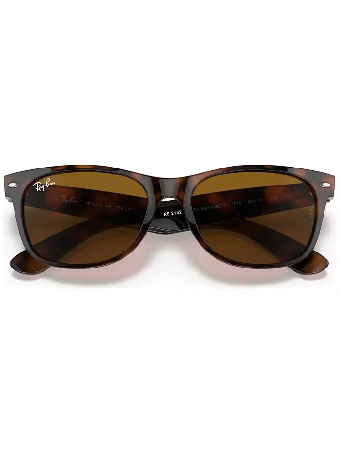 Солнцезащитные очки, RB2132 NEW WAYFARER Ray-Ban — изображение 5 из 5, коричневый