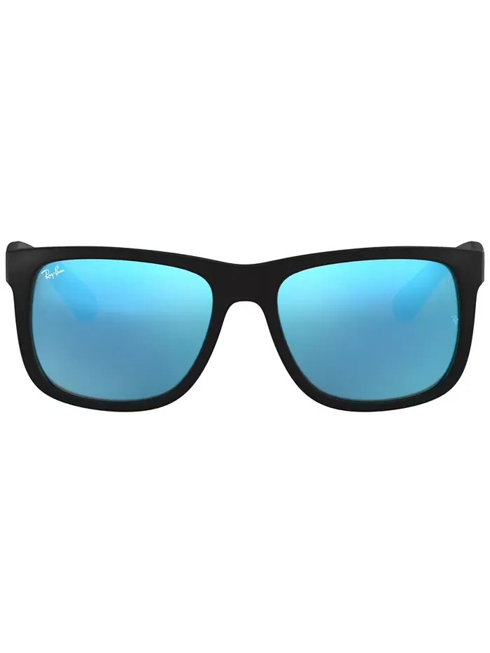 Унисекс солнцезащитные очки с низкой перемычкой, RB4165F JUSTIN COLOR MIX Ray-Ban — изображение 4 из 10, черный