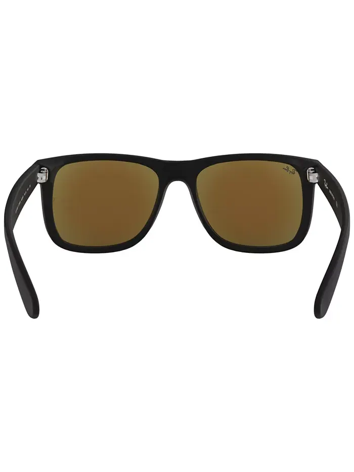 Унисекс солнцезащитные очки с низкой перемычкой, RB4165F JUSTIN COLOR MIX Ray-Ban — изображение 5 из 10, черный