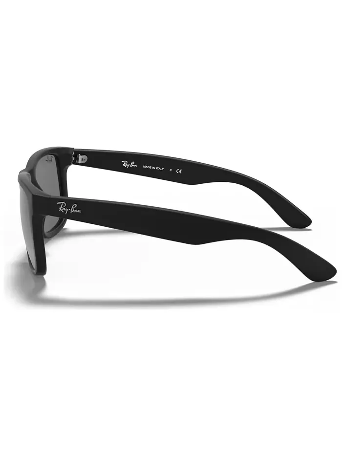 Унисекс солнцезащитные очки с низкой перемычкой, RB4165F JUSTIN COLOR MIX Ray-Ban — изображение 3 из 7, черный