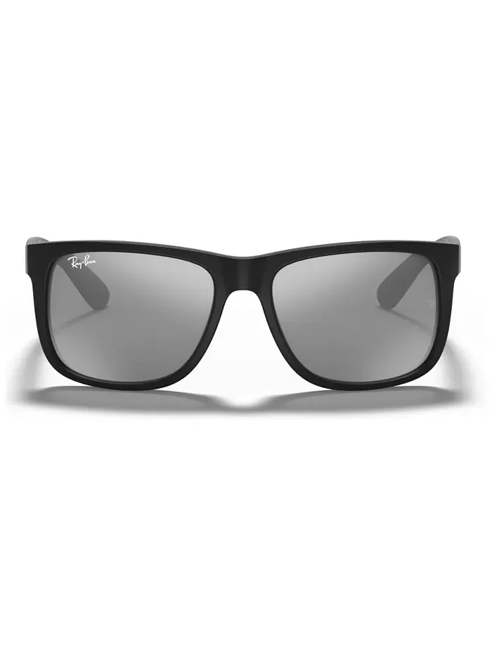 Унисекс солнцезащитные очки с низкой перемычкой, RB4165F JUSTIN COLOR MIX Ray-Ban — изображение 6 из 7, черный