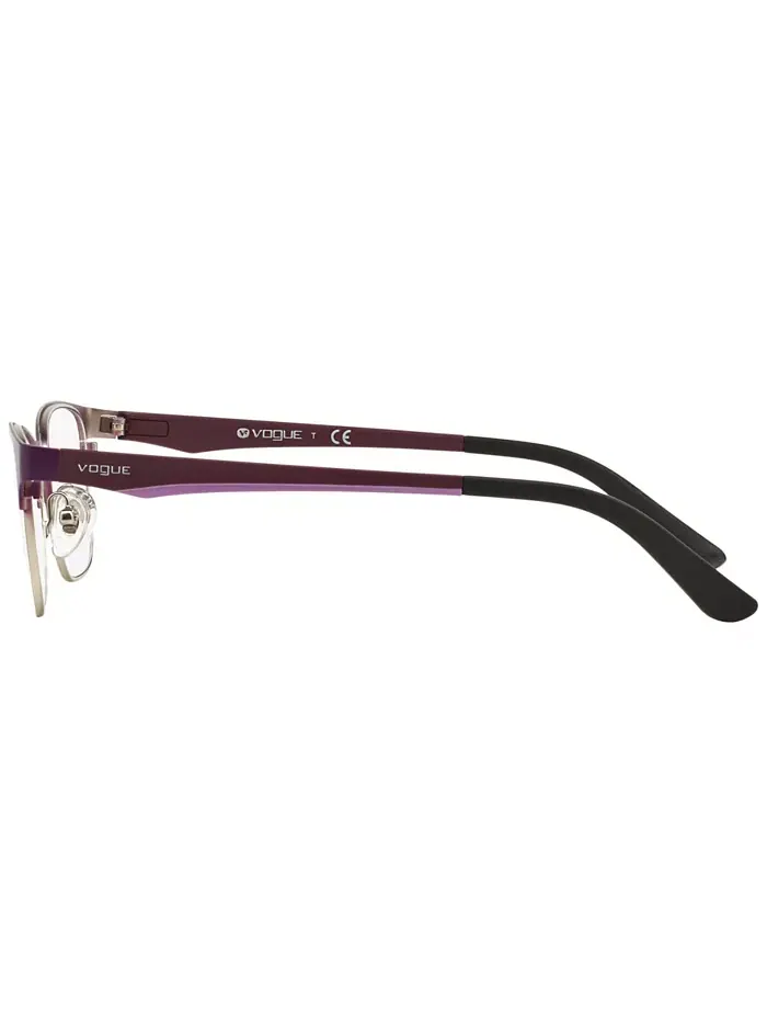 VO3940 Женские очки квадратной формы Vogue Eyewear — изображение 2 из 4, сливавый