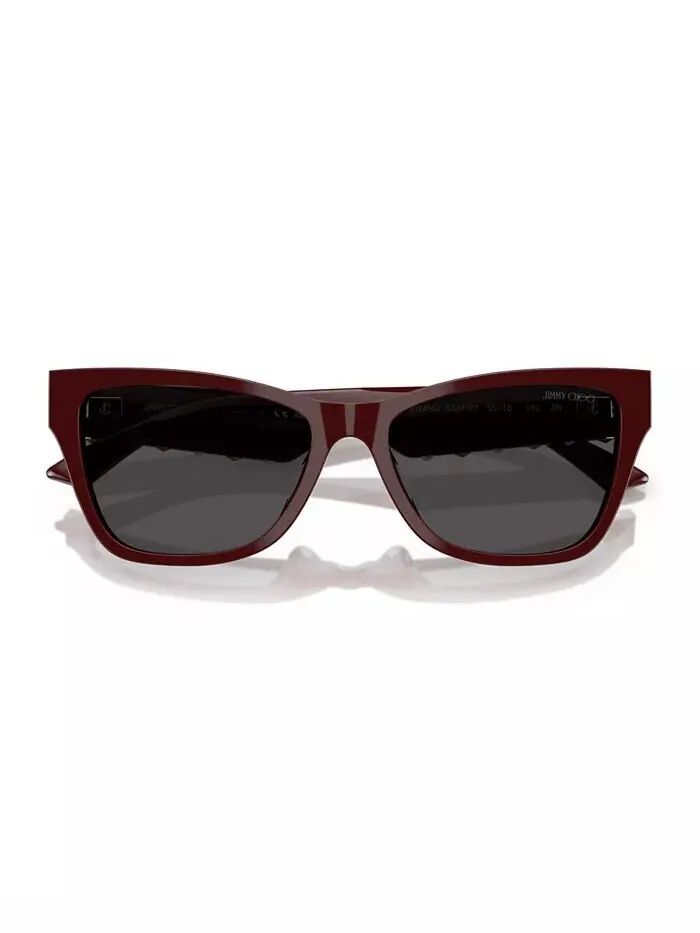 Женские солнцезащитные очки JC5024HU Jimmy Choo — изображение 6 из 10, красный