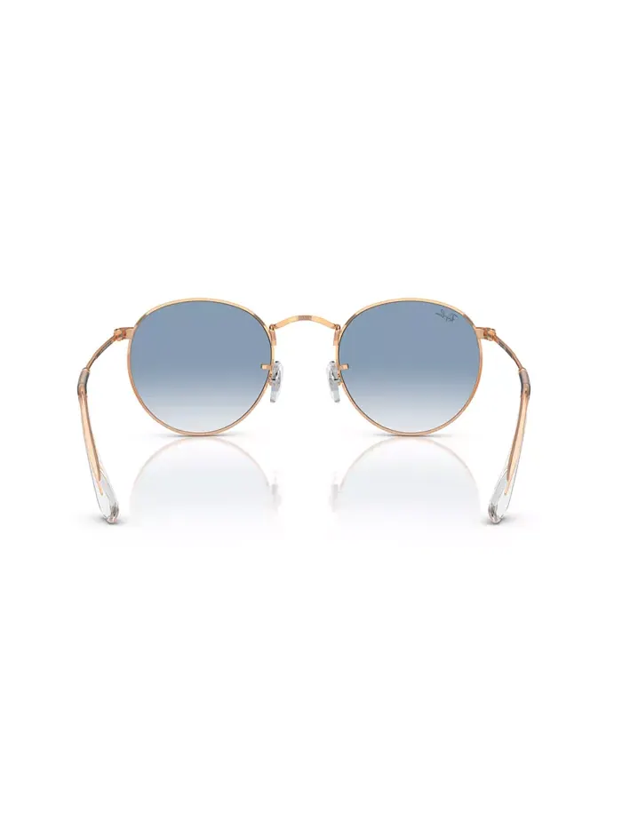 Унисекс-солнцезащитные очки, RB3447 ROUND METAL Ray-Ban — изображение 3 из 7, розовый золотистый