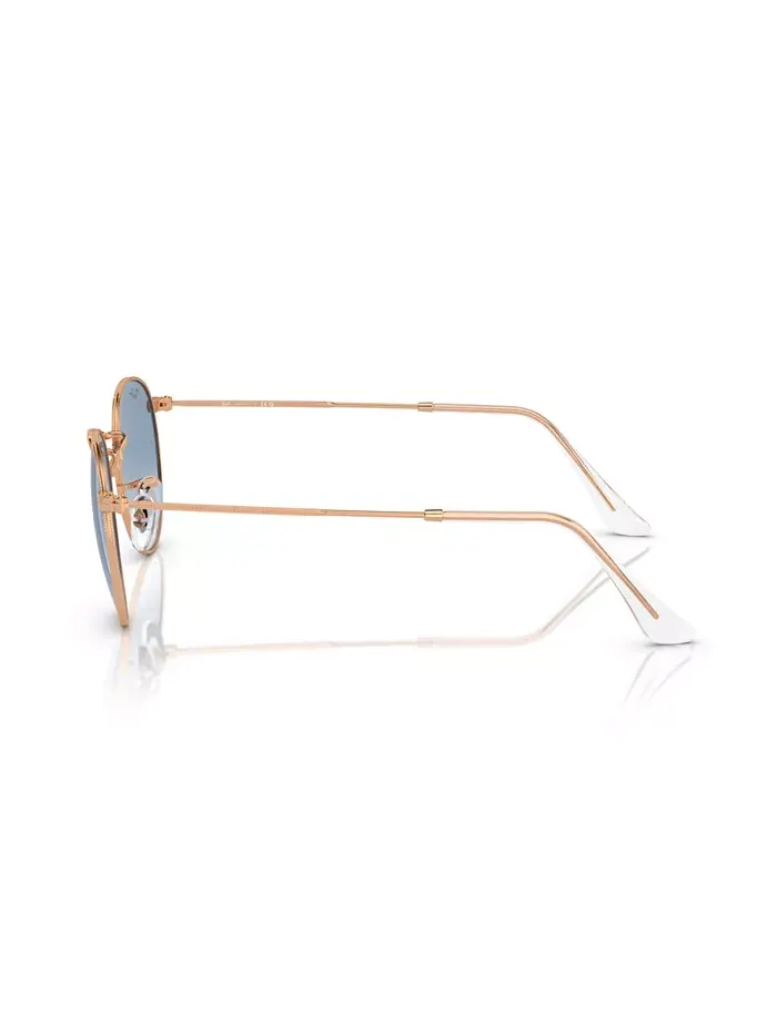 Унисекс-солнцезащитные очки, RB3447 ROUND METAL Ray-Ban — изображение 4 из 7, розовый золотистый
