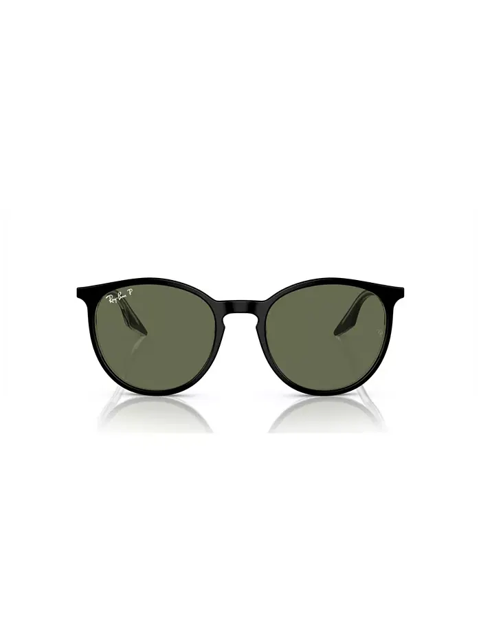 Унисекс поляризованные солнцезащитные очки, RB2204 Ray-Ban — изображение 2 из 7, черный прозрачный