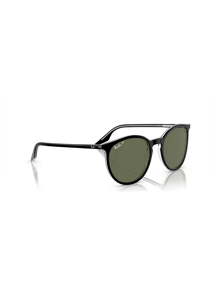 Унисекс поляризованные солнцезащитные очки, RB2204 Ray-Ban — изображение 3 из 7, черный прозрачный