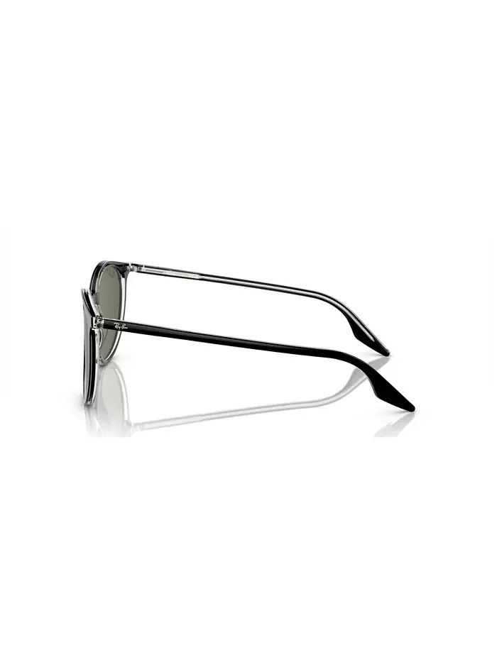Унисекс поляризованные солнцезащитные очки, RB2204 Ray-Ban — изображение 4 из 7, черный прозрачный
