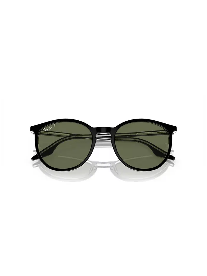 Унисекс поляризованные солнцезащитные очки, RB2204 Ray-Ban — изображение 6 из 7, черный прозрачный