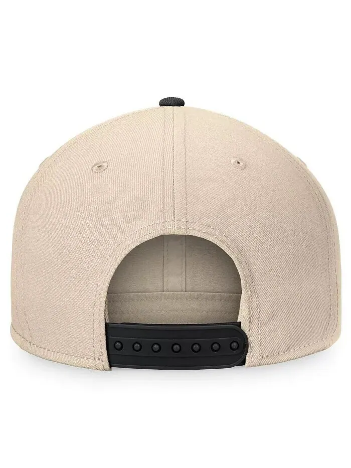 Мужская кепка Boston Bruins Goalaso Snapback Fanatics — изображение 4 из 4, кремовый черный