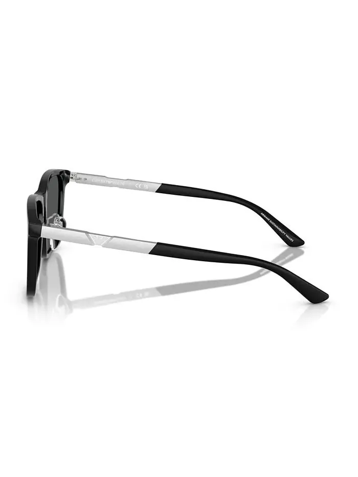 Мужские солнцезащитные очки EA4241D Emporio Armani — изображение 3 из 6, черный