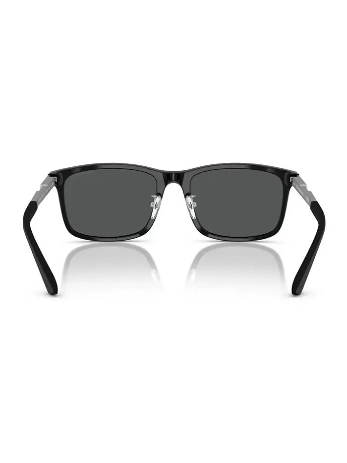 Мужские солнцезащитные очки EA4241D Emporio Armani — изображение 4 из 6, черный