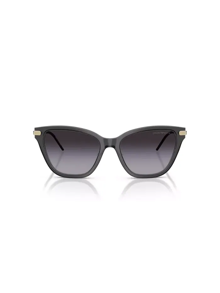 Женские солнцезащитные очки большого размера, EA4251 Emporio Armani — изображение 5 из 5, черный